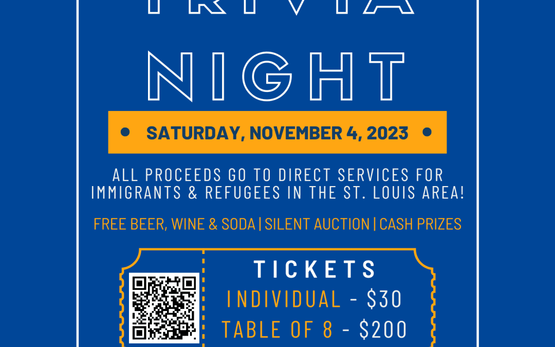 Trivia Night 2023! – November 4